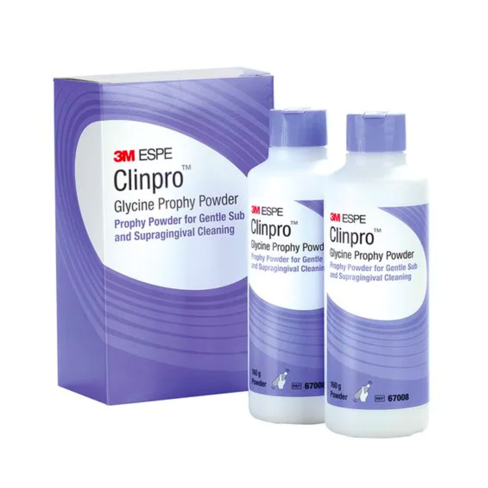 3M™ Clinpro™ Glycine Prophy Powder 6.5oz Bottle Pack of 2 - 3M™ Clinpro™ Glycine Prophy Powder 6.5oz Bottle Pack of 2 - Image 1