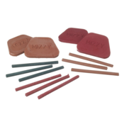Mizzy Impression Compound Sticks Brown 15/Pk
