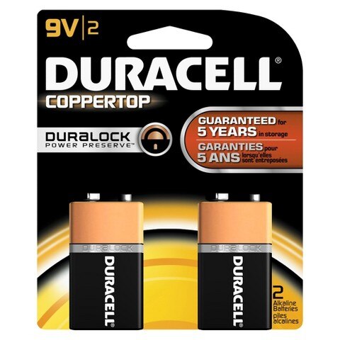 Duracell Coppertop w/Duralock Power Preserve Size 9V 2/Pk thumbnail 17