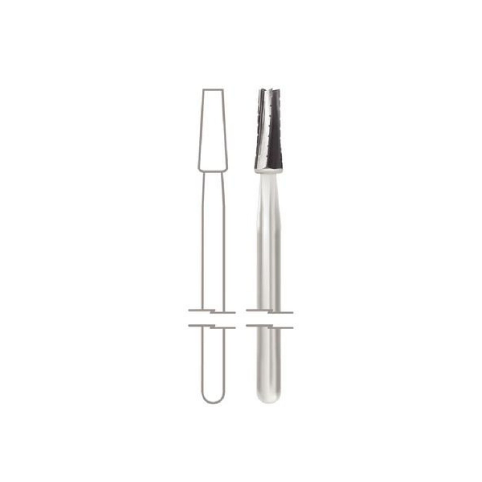 Carbide Bur Operative Handpiece Round 10/Pk product image