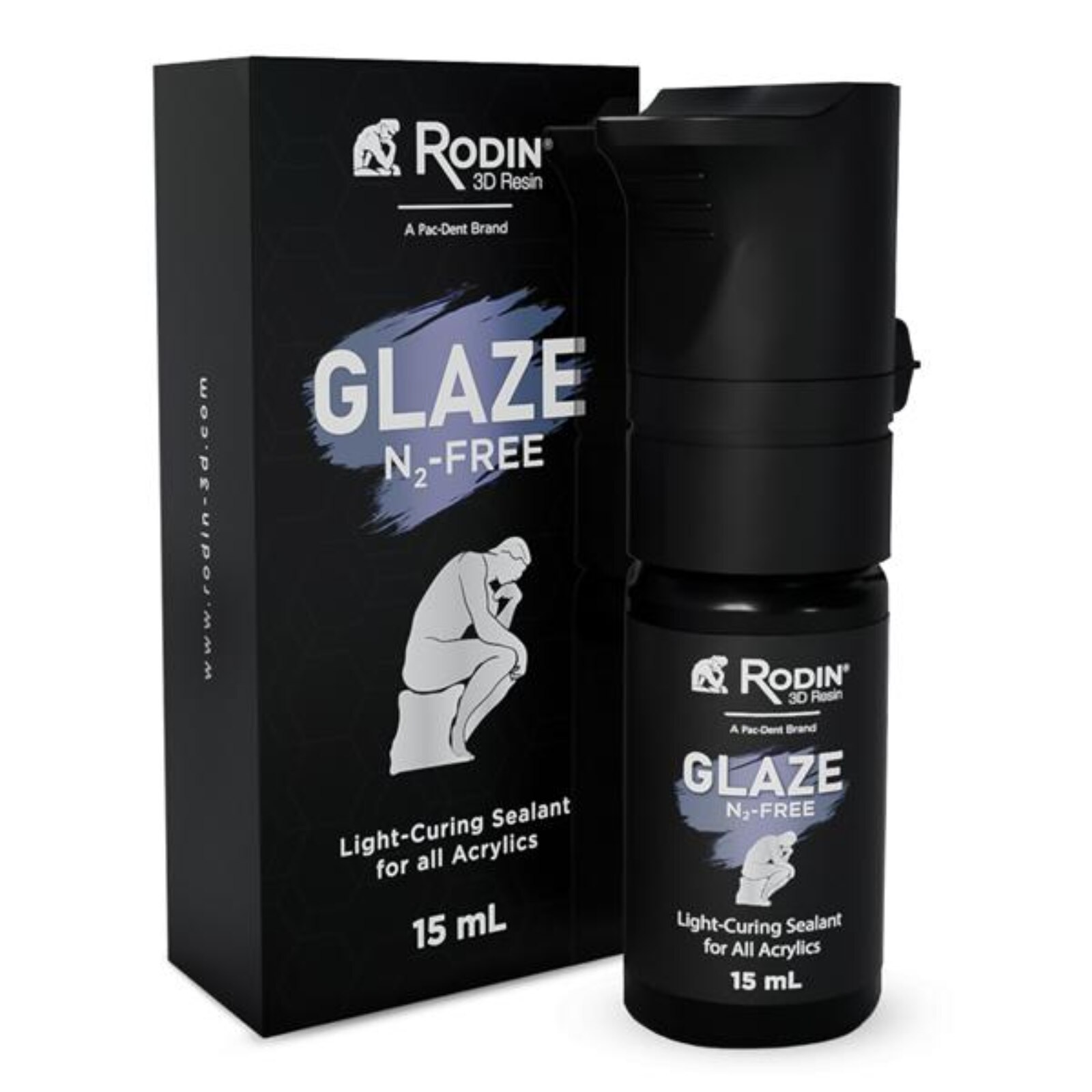 Rodin Light Curable Resin Glaze N2-Free 15mL thumbnail 4