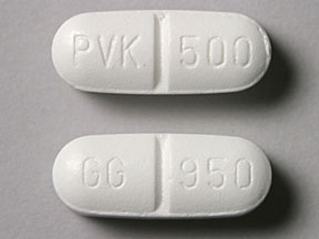 Penicillin VK 500mg 100/bottle product image