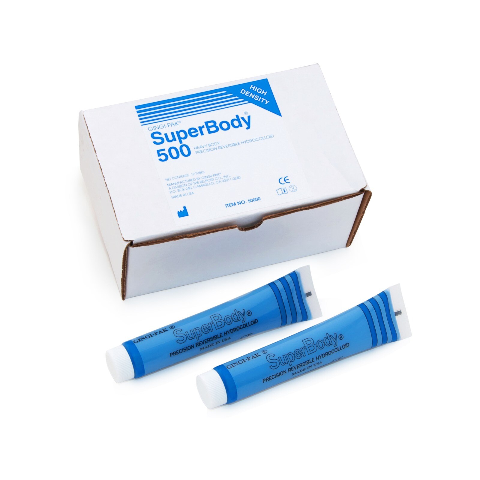 SuperBody 500 Reversible Hydrocolloid Blue 12/Pk product image