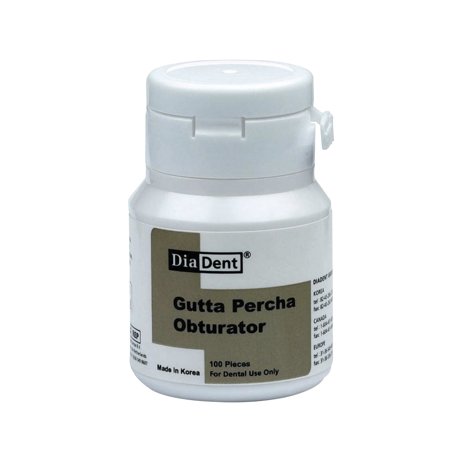 Gutta Percha Obturator Pellet Medium 100/Bottle product image
