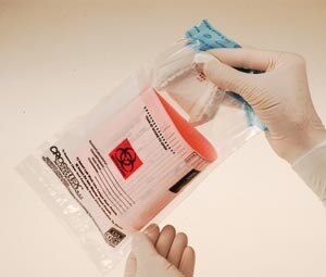 Lab Transport Plastic Bags, 6" x 10", 250/Pk, BAGS thumbnail 7