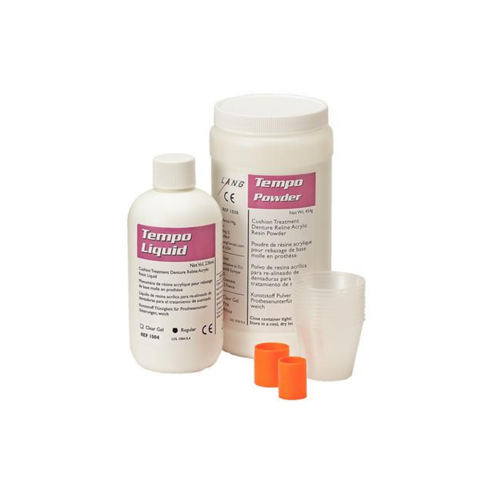 Tempo Acrylic Cold/Self Cure 454Gm/Pk product image