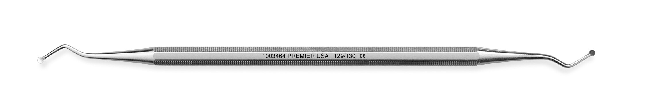 Excavator, Double-End, Octagonal Handle, # 129/130, 1/Pk, 1003464 product image