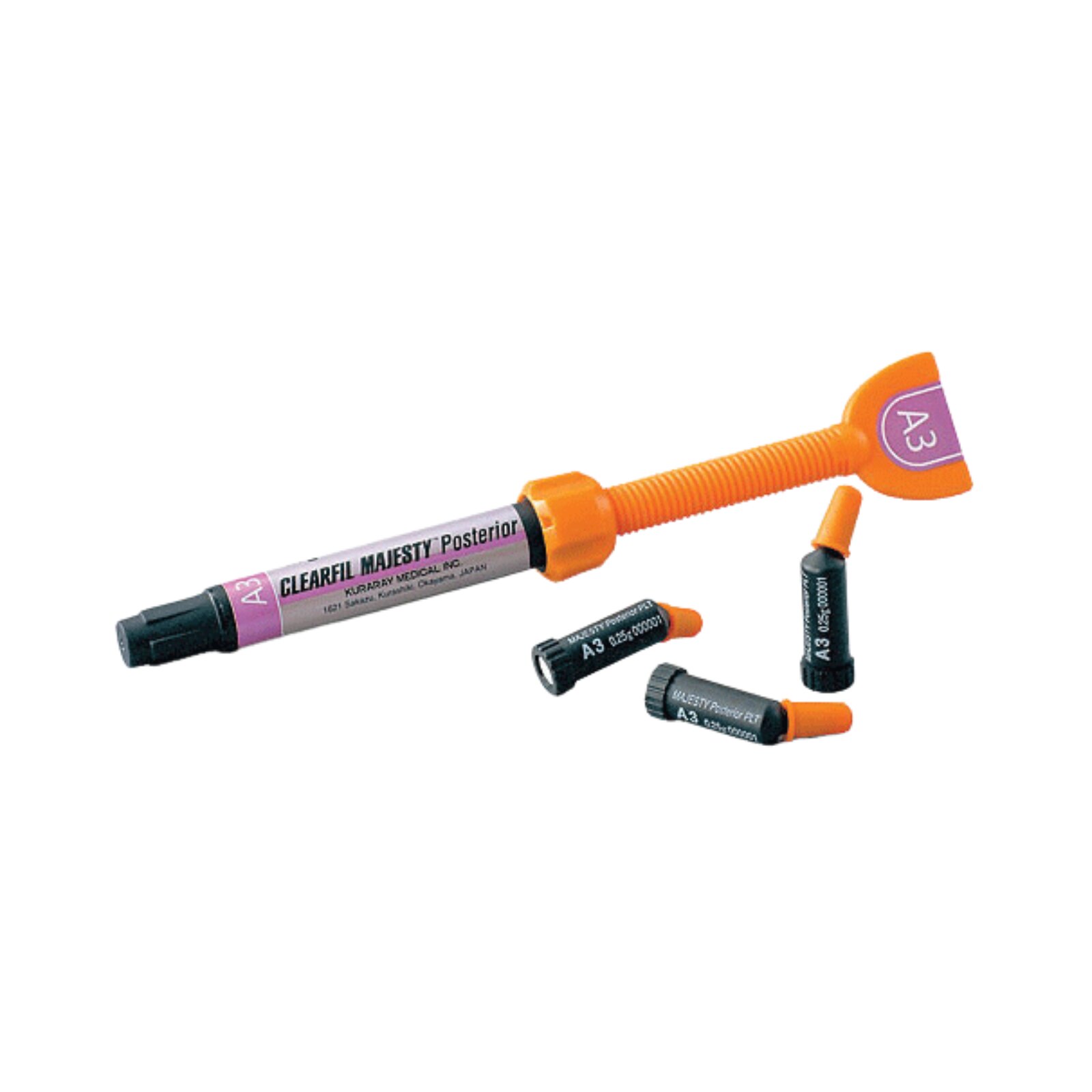 Clearfil Majesty Posterior Resin Composite, Light-Cure, PLT Refill, Universal Viscosity, 0.25 g, E2, 20/Pk, 2700KA thumbnail 9