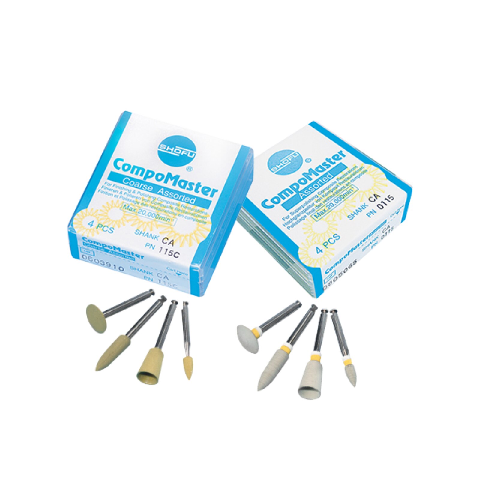 #030 Regular CompoMaster Polishers Mini-Point FG Pack of 3 - #030 Regular CompoMaster Polishers Mini-Point FG Pack of 3 - Image 1