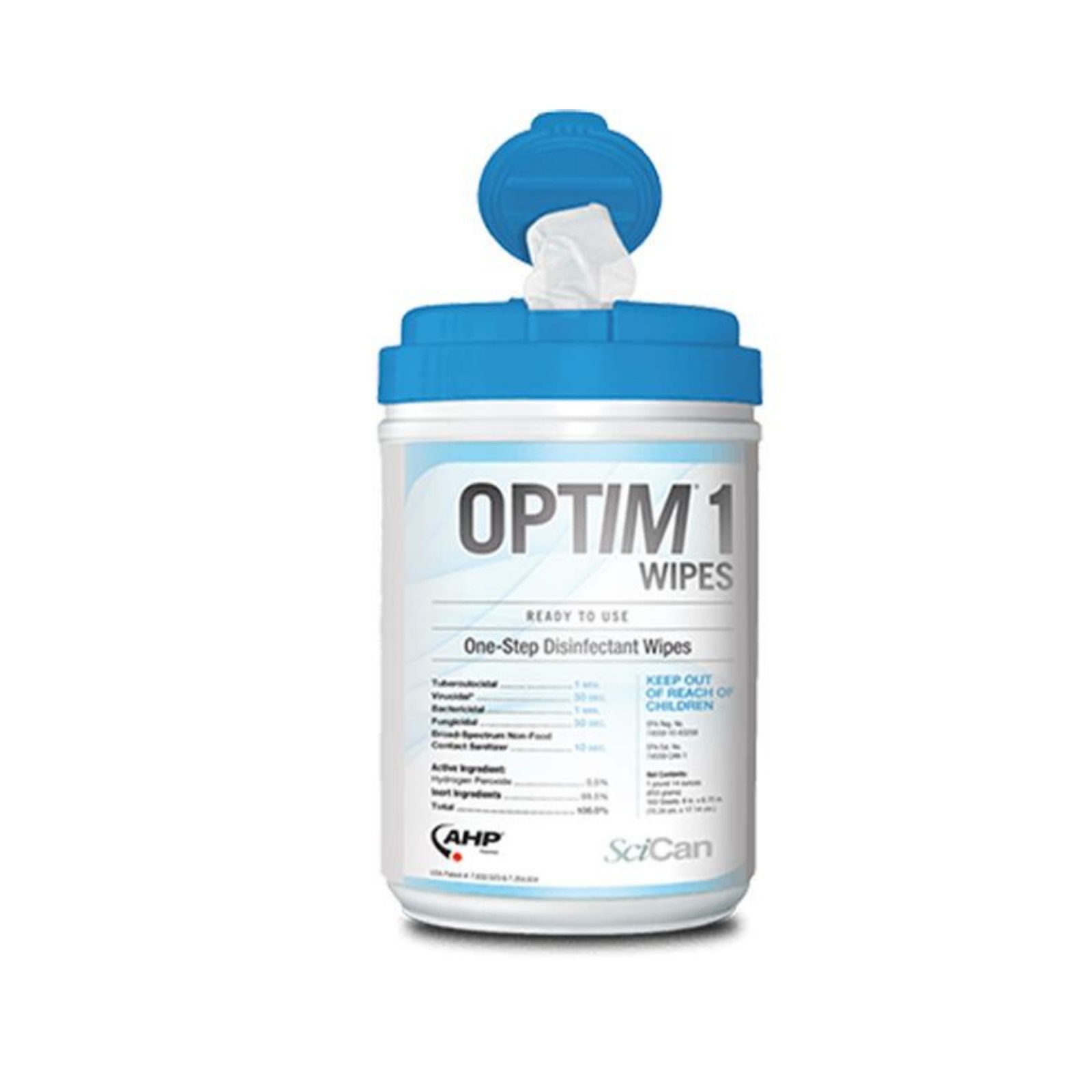 Optim 1 Wipes10x10 60/Cn x 12/Cs product image