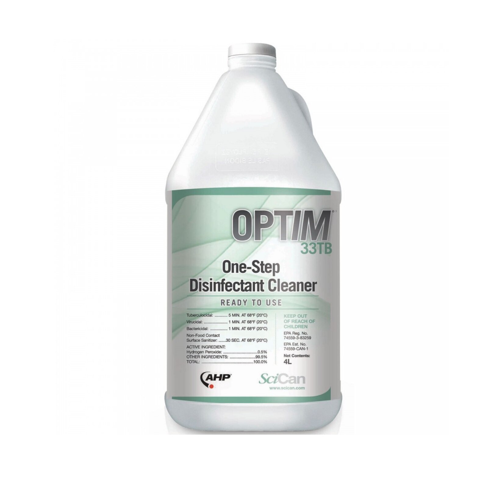 Optim 33 TB Disinfectant Gallon x 4/Cs product image