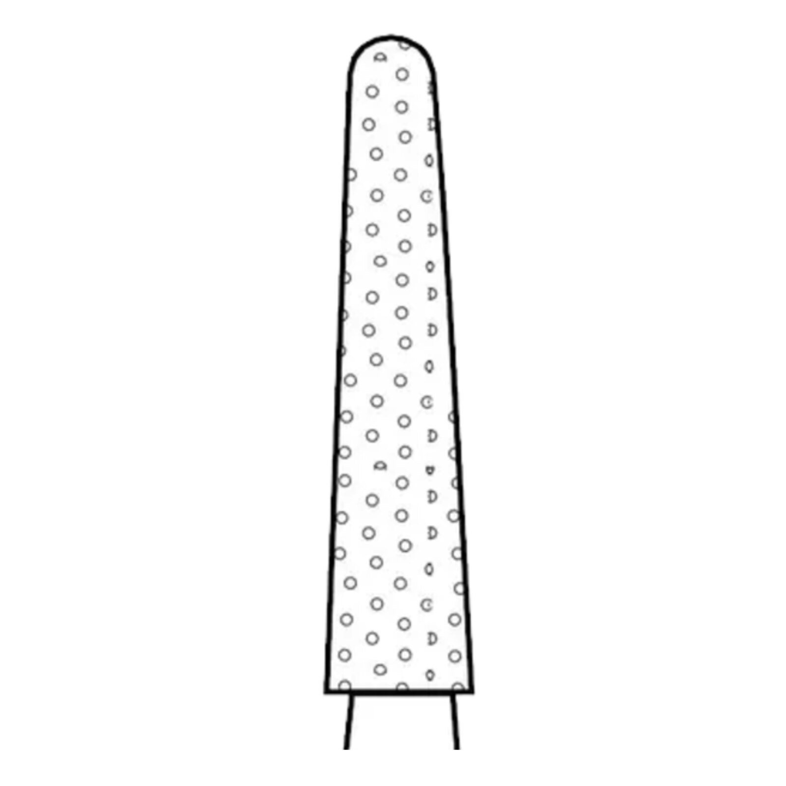 Two Striper Diamond Burs, FGSS, Short Cut, Round-End Taper, 780.9 S, 2.1.0 mm, Coarse, Green, 5/Pk, 2015906 thumbnail 6