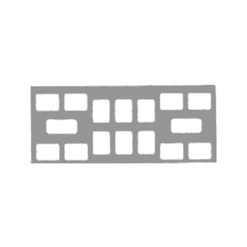 Klear-Vue X-Ray Mounts 100/Pk 16-6V-2BT thumbnail 2