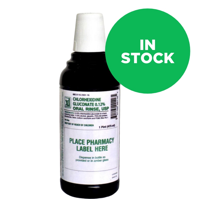 Chlorhexidine Gluconate 0.12% Oral Rinse Case Pack 12/Cs product image