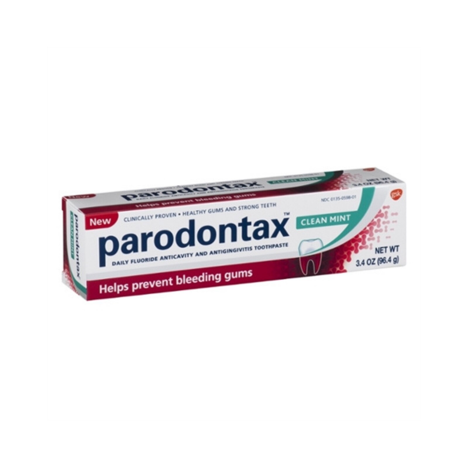 Parodontax™ Clean Mint Toothpaste, 3.4 oz. tube,  6/pkg, 2 pkg/cs (12 tubes total) thumbnail 2