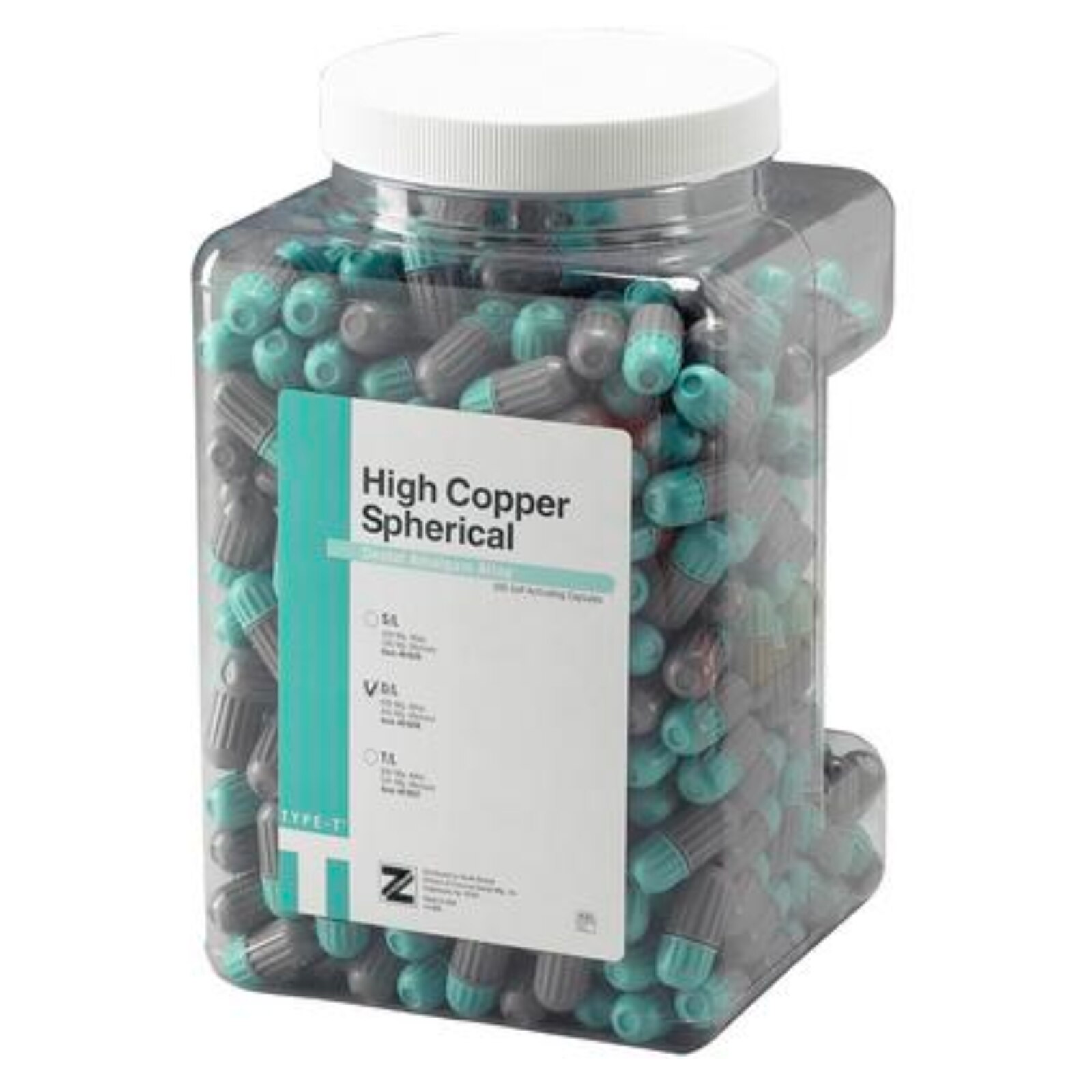 Zenith Type-T Spherical Amalgam Alloy Jar of 500 thumbnail 3