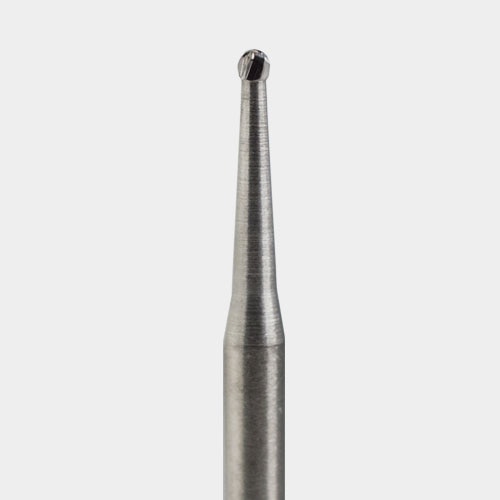 NeoBurr Sterile Surgical Length Carbide Single-Use Burs, FGSL, Round, # 1, 0.8 mm, 25/Pk, FGSL1 thumbnail 4