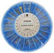 Titanium Screw Post XL4 6/Pk