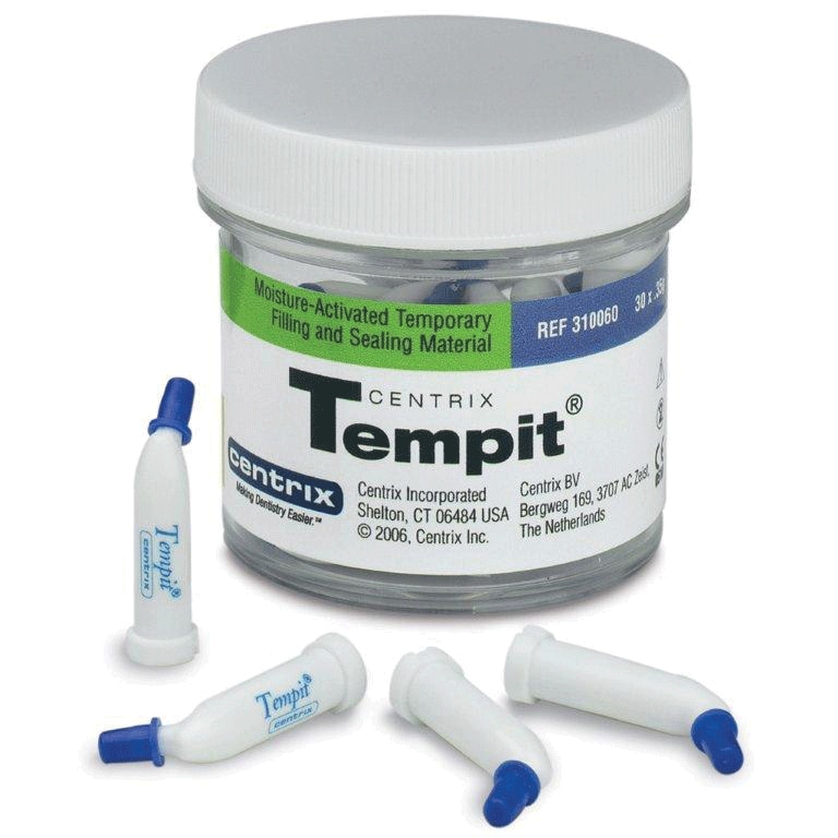 Tempit Temporary Filling Material, Pre-Filled Tips, 0.35 g, Medium Viscosity, 30/Pk, 310060 thumbnail 10