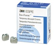 3M Iso-Form Temporary Bicuspid Crowns, L50, Lower Right Second Bicuspid, 5 Crowns