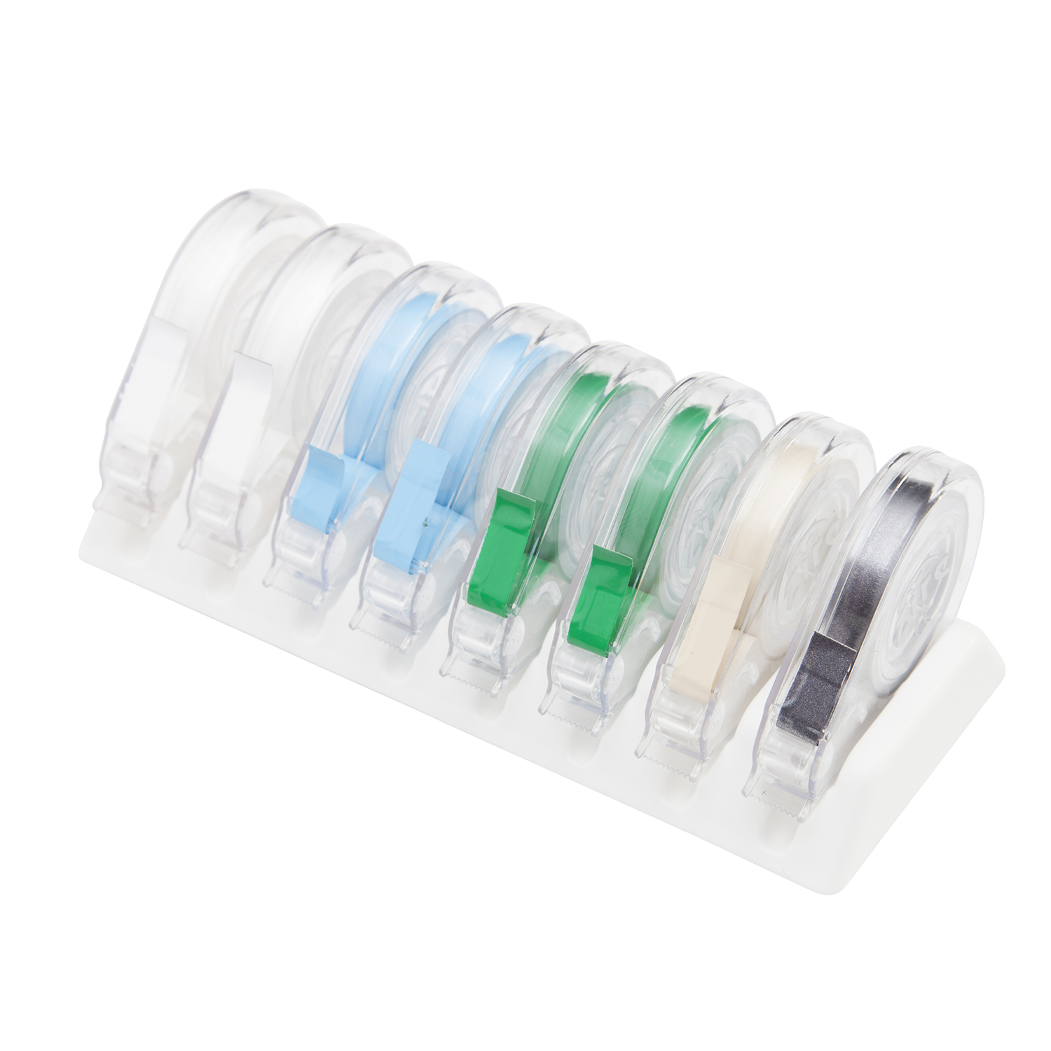 E-Z ID Tape System Kit, 3' x 1/4", Assorted Pastel, 8/Pk, 70Z305 thumbnail 10