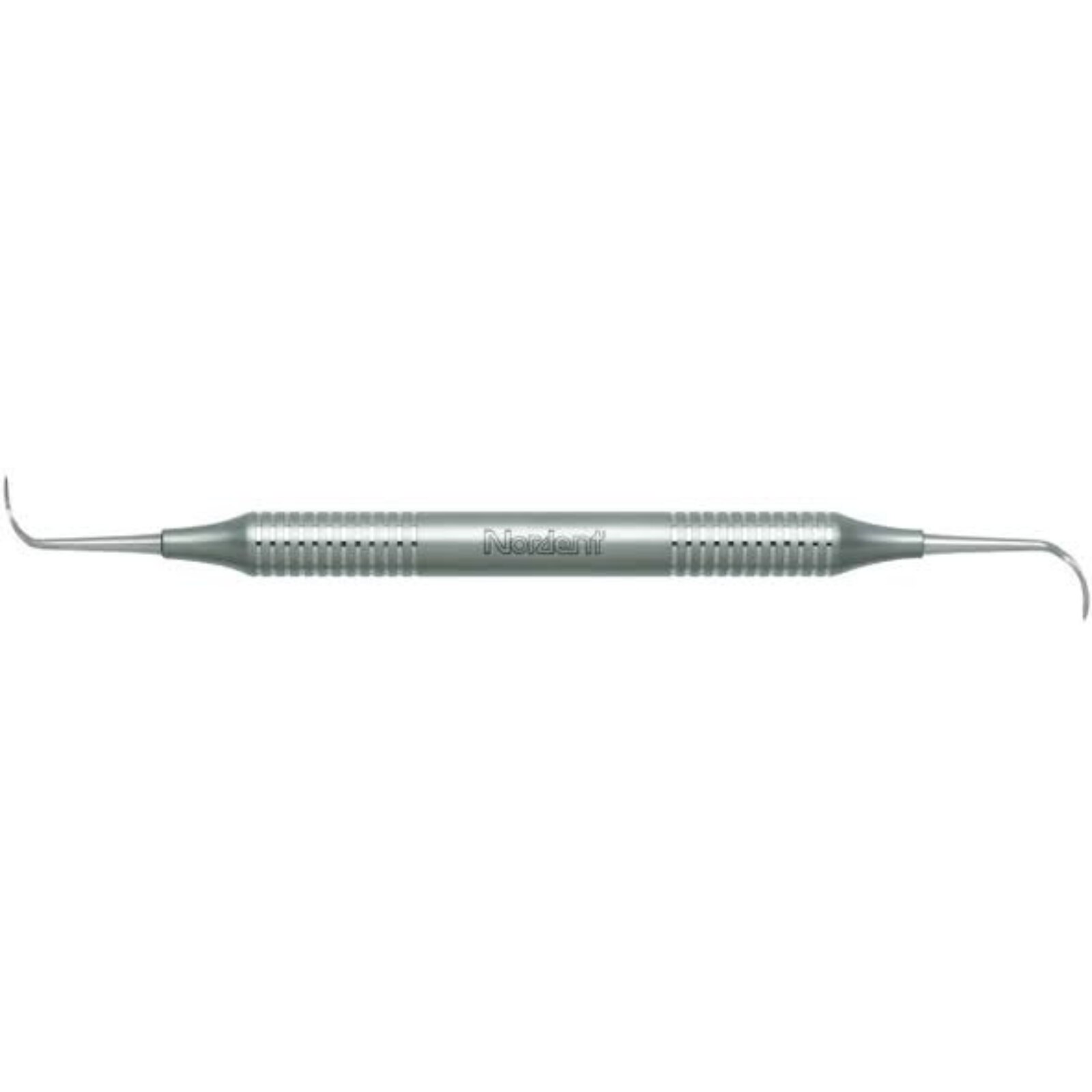 Curette Offset Sickle Double End Size 2 DuraLite Round Stainless Steel Ea thumbnail 2