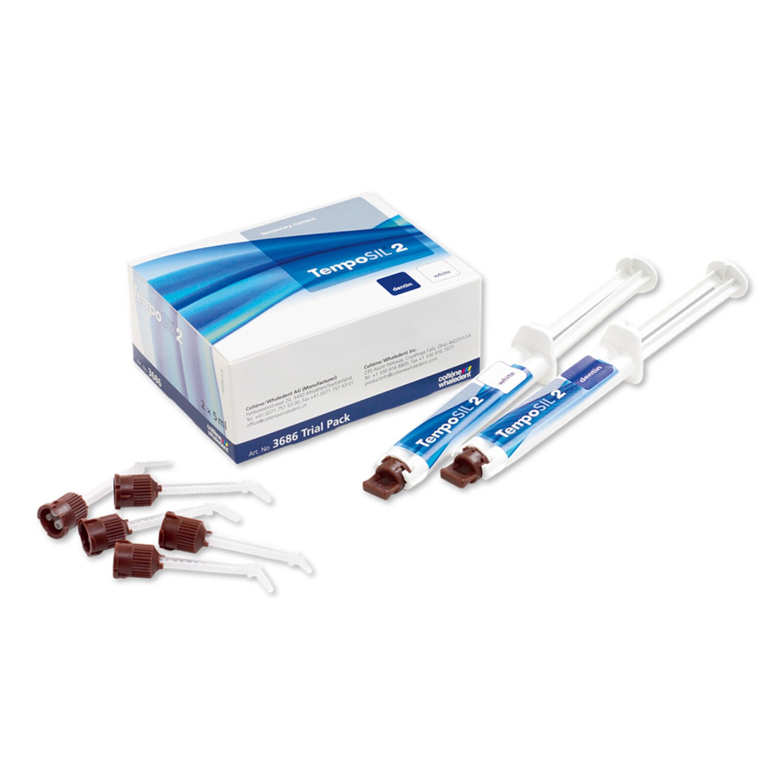 Temposil® 2 Temporary Cement Trial Pack thumbnail 3