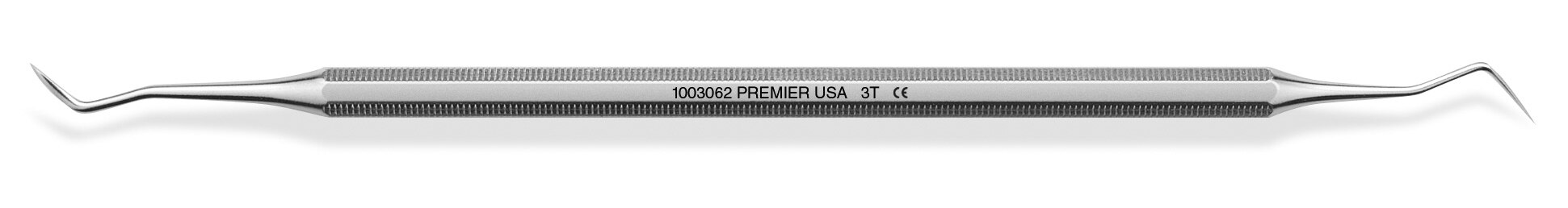 Carver, Discoid-Cleoid, Tanner, Double-End, Octagonal Handle, # 3T, 1/Pk, 1003062 thumbnail 9