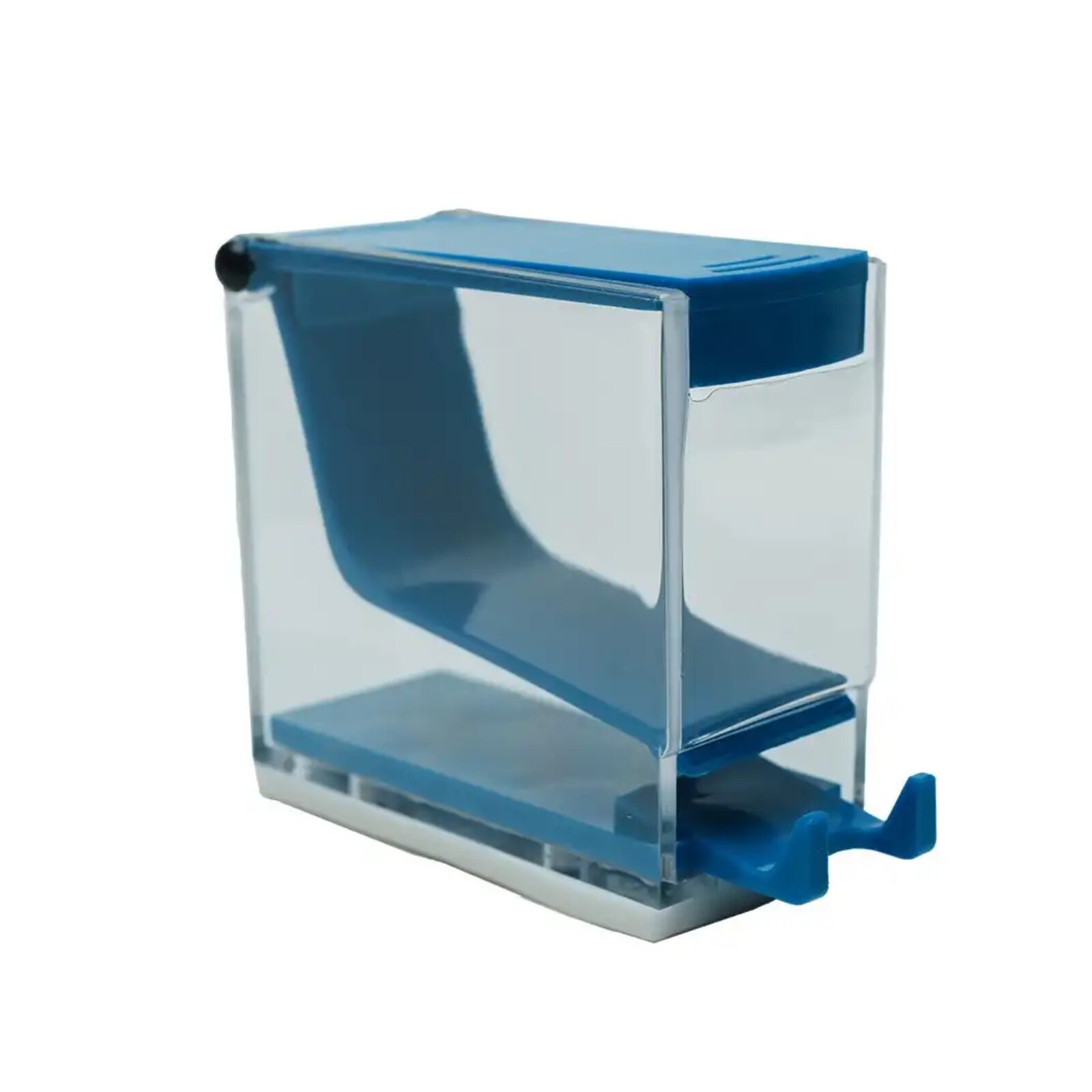 Cotton Roll Dispenser Push Style Blue thumbnail 2