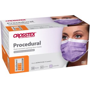 SecureFit Earloop Masks Lavender 50/Bx ASTM 2 thumbnail 10