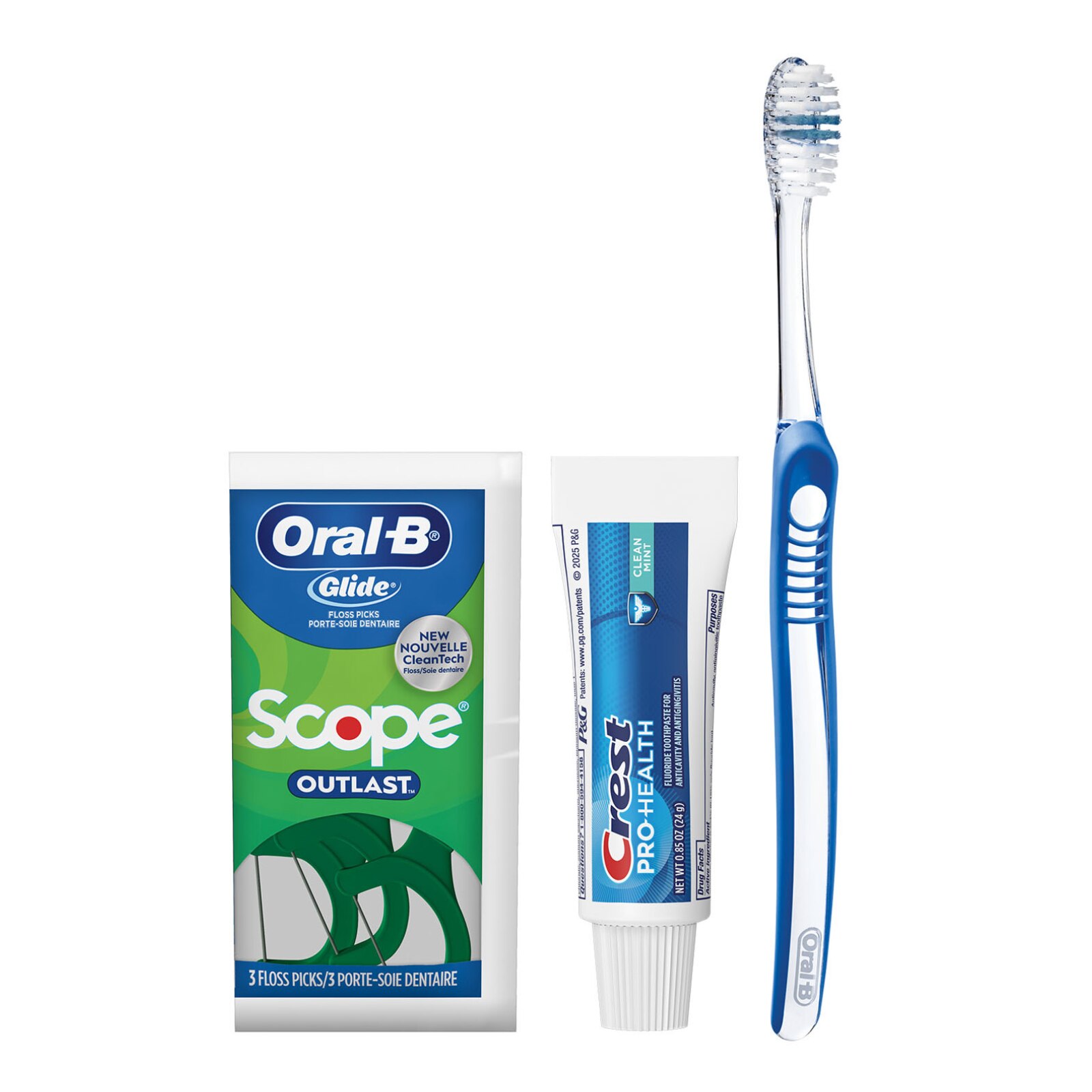 Crest Oral-B Basic Toothbrush Bundle with Flossers 144/Ca thumbnail 5