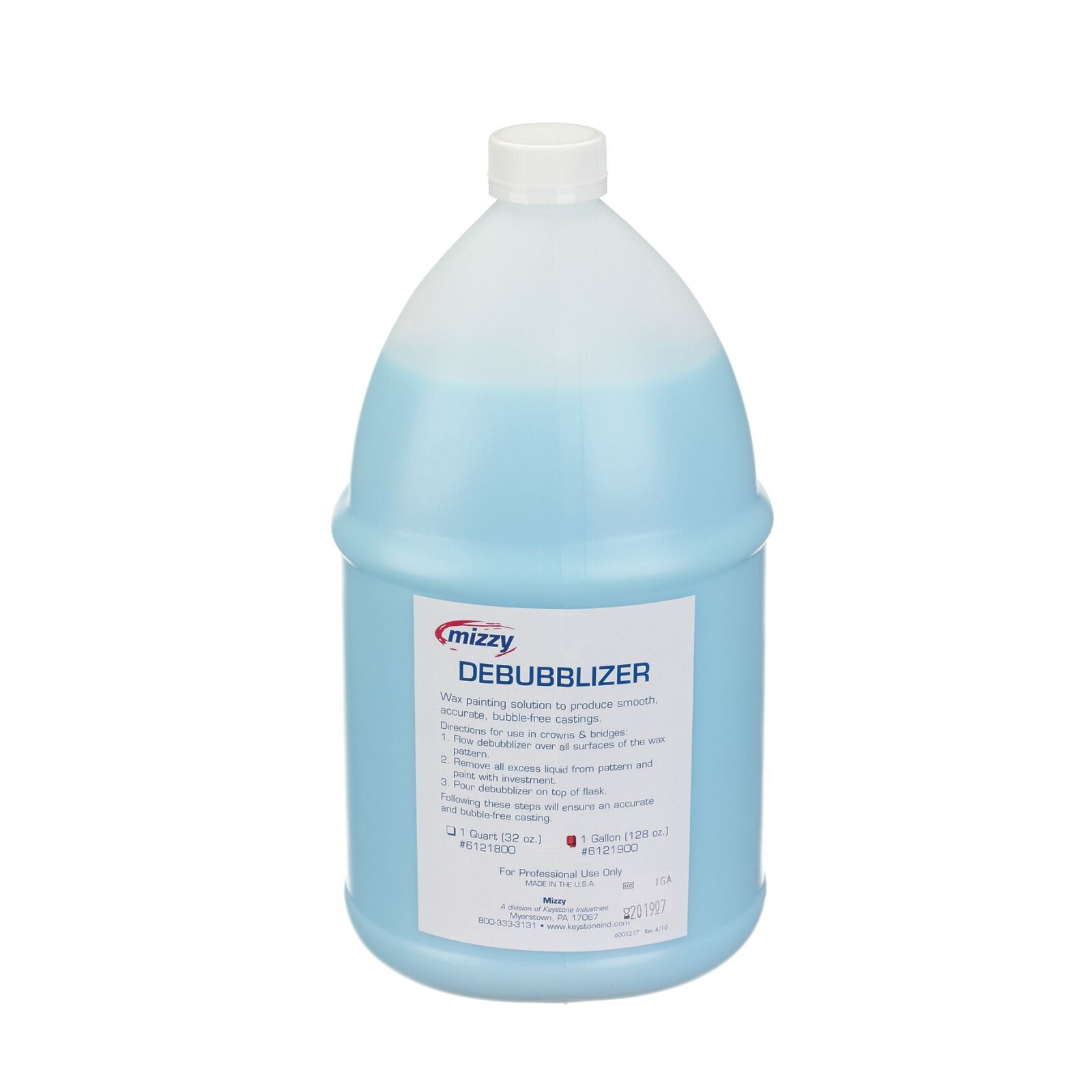 Mizzy Wax & Impression Debubblizer, 32 oz Bottle, 1/Pk, 6121800 thumbnail 7