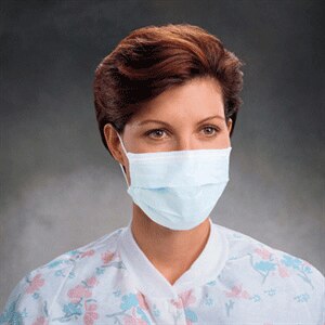 Lite One Procedure Mask, White, 50/Pk thumbnail 9