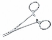Hemostat 4 3/4'' Curved