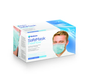 SafeMask FreeFlow Level-2 Masks 50/Bx Blue