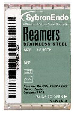 Stainless Steel Hand Reamers with Plastic Handles, 21 mm, # 08, Grey, 6/Pk, 14133 thumbnail 5