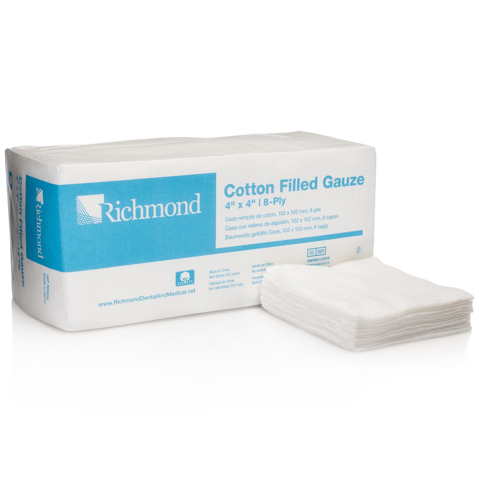 Richmond - SteriPocket Cotton-Filled Sterile 2x2 2/Pk x 300 Pks/Box thumbnail 9