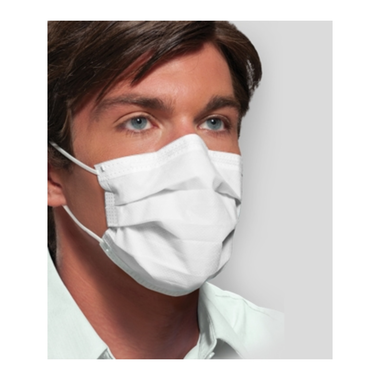 SecureFit Ultra Sensitive FogFree Earloop Masks, White, 40/Pk, GCFCXSFSF thumbnail 10