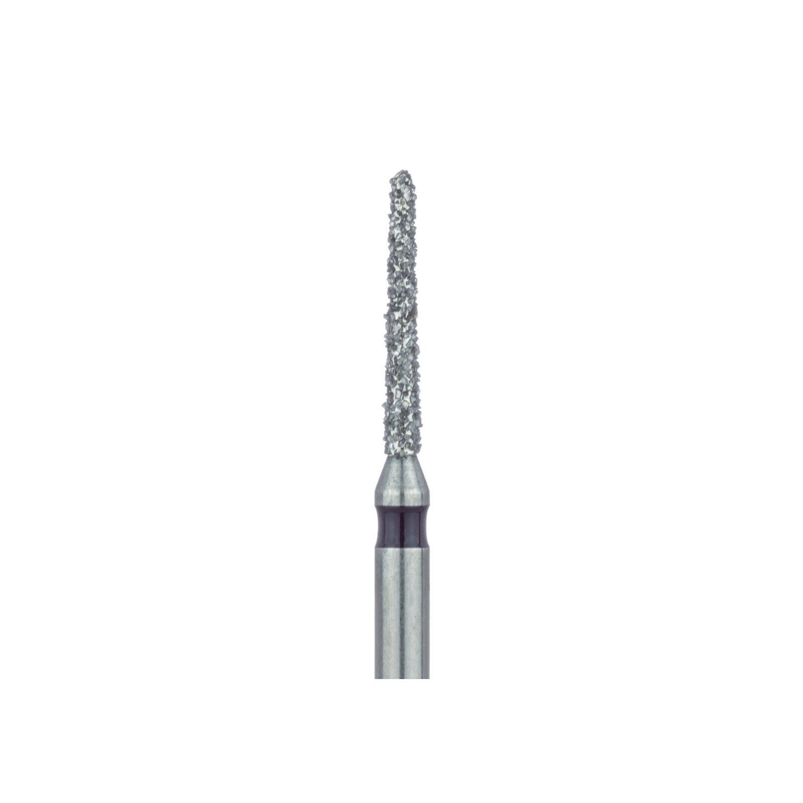 Meisinger Diamond Bur, FG, Tapered Round End, # 850H, 1.2 mm, Super Coarse, Black, 5/Pk, 850H-012-FG product image