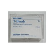 T-Type Stainless Bands .002” Wide Thick 100/Bx