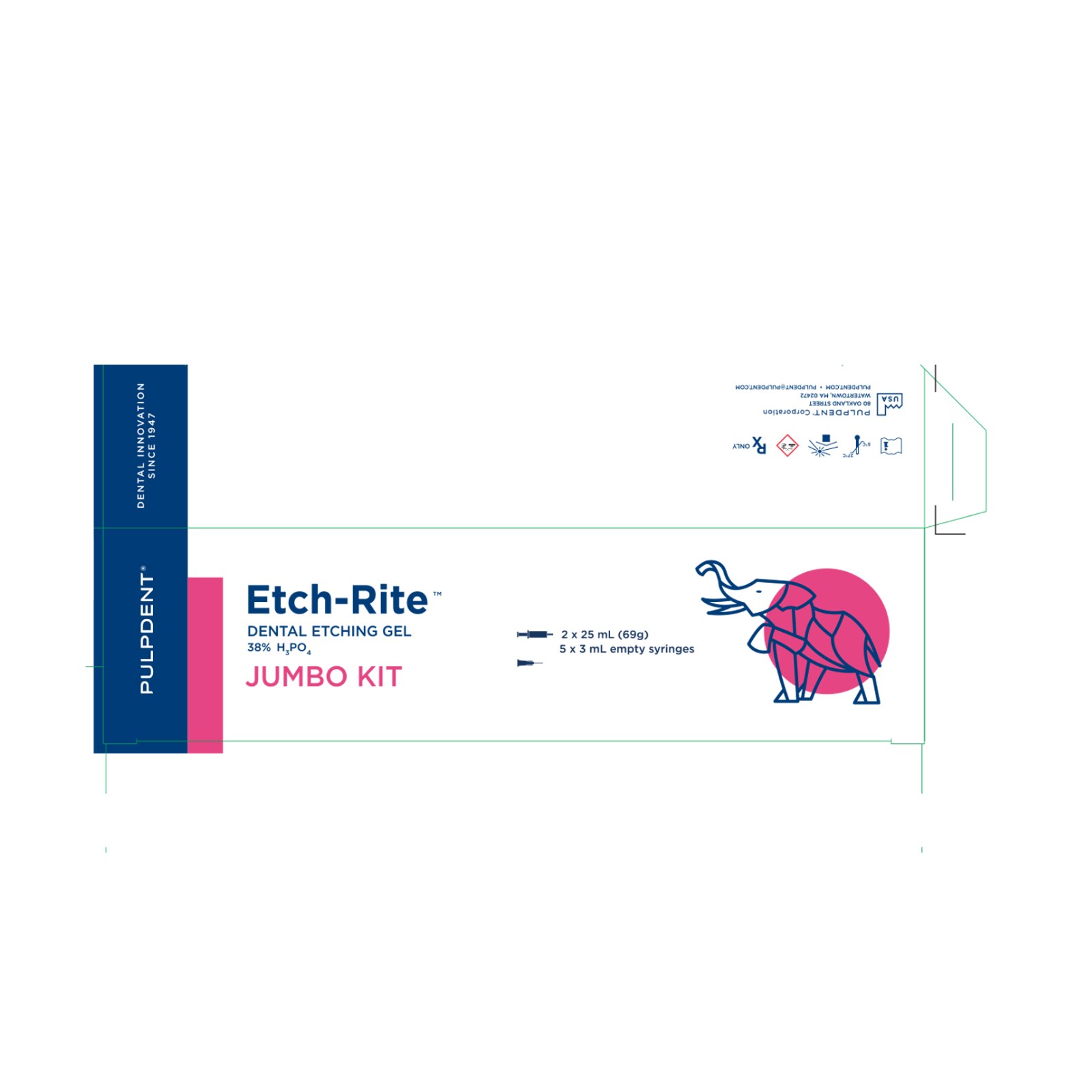 Etch-Rite Dental Etching Gel, Jumbo Etch-Rite, Empty Syringe Refill, 3 ml, 5/Pk, SY-ET3 thumbnail 8