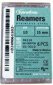 Reamers 25mm #10 6/Bx