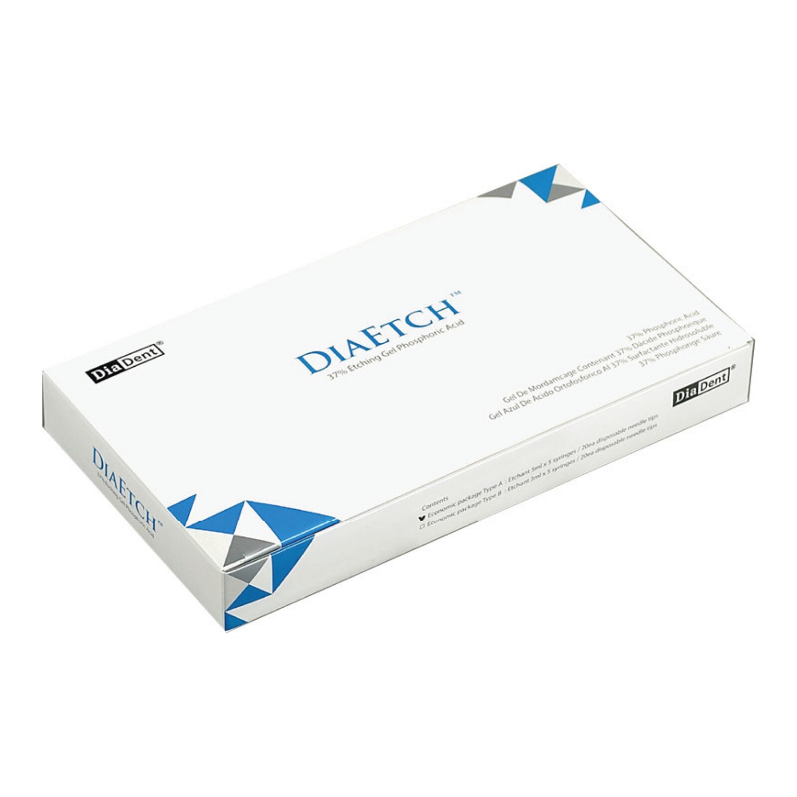 DiaEtch 37% Phosphoric Acid Economic Syringe Pack 5x5ml, A2001-3101 thumbnail 3