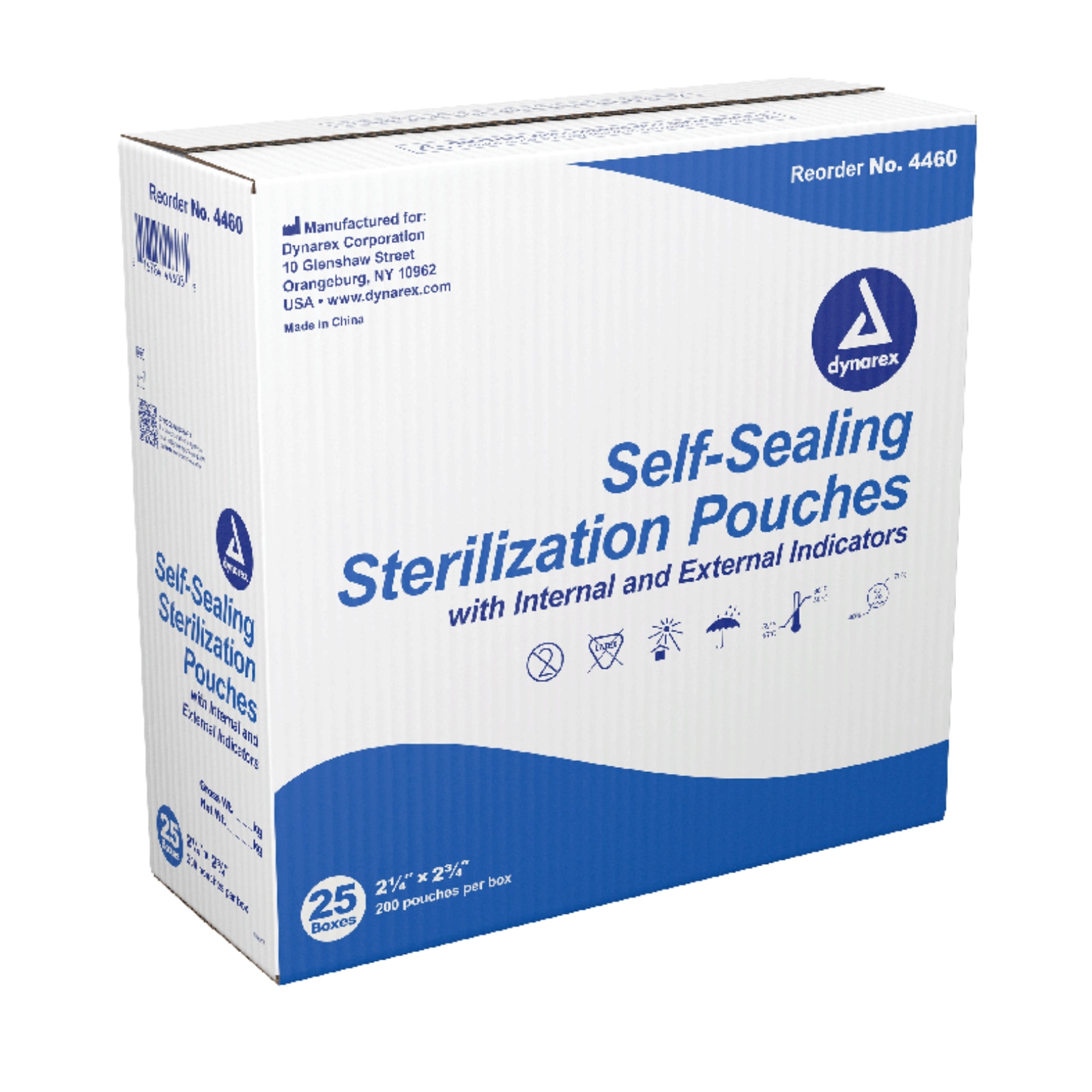 Sterilization Pouch Self Seal 2.25 in x 2.75 in 5000/Ca thumbnail 2
