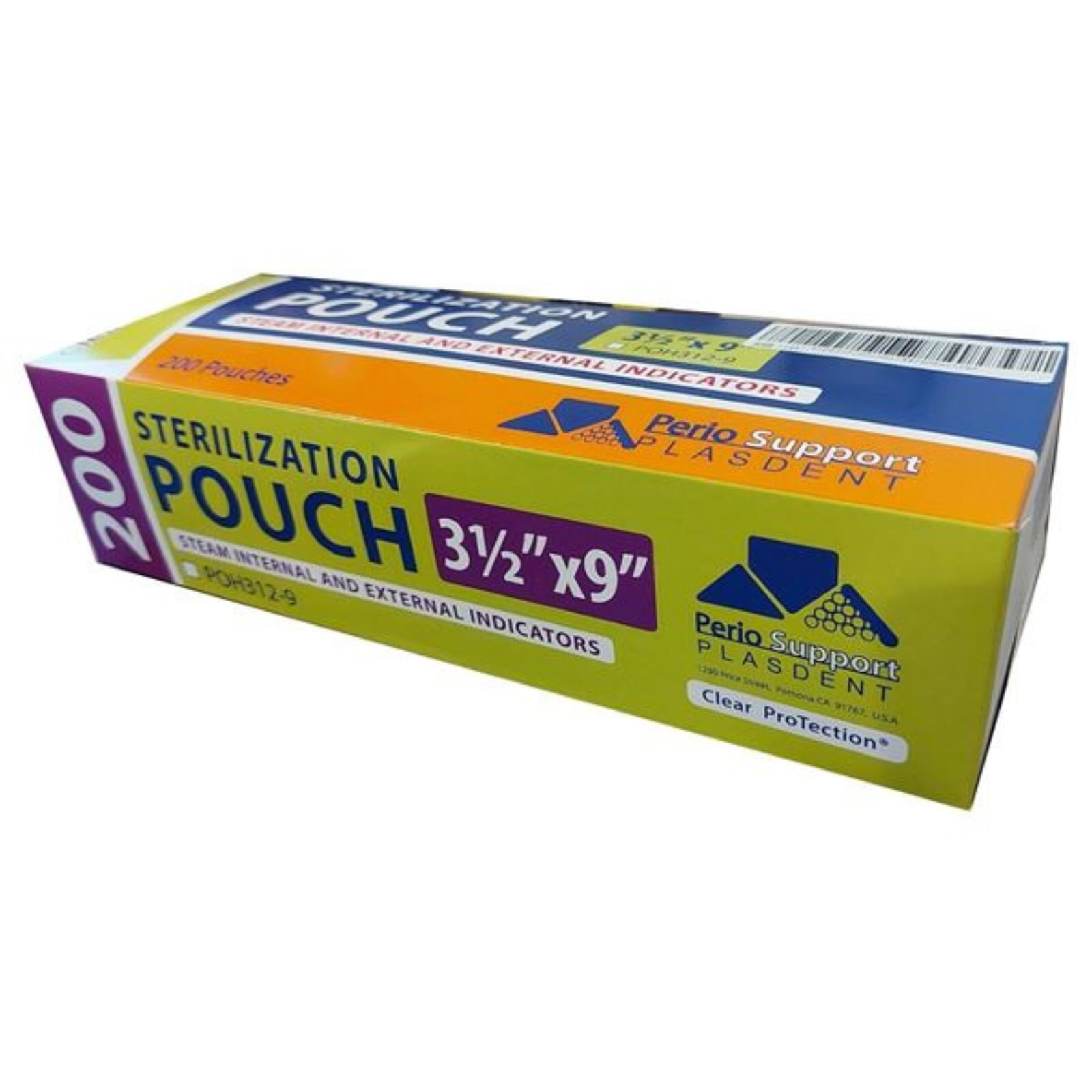 Plasdent - Autoclave Pouches 3.5' X 9' 200Bx - Plasdent - Autoclave Pouches 3.5' X 9' 200Bx - Image 1