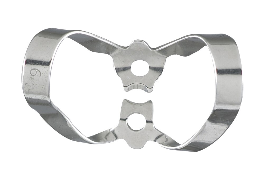 Rubber Dam Clamp, # 9, Wingless, Anterior, 1/Pk, 76D-9 product image