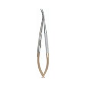 Castroviejo Needle Holder Curved 7" Round Handle