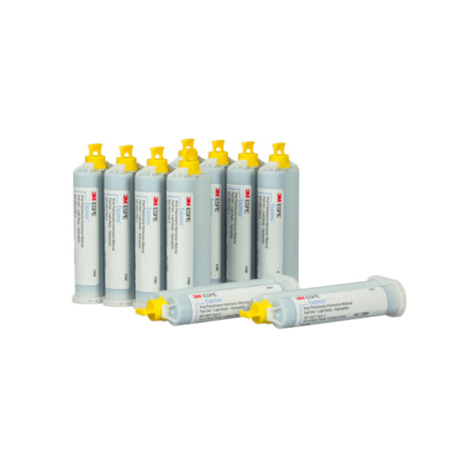 Express Hydrophilic VPS Impression, Bulk Pack, Fast Set, 50 ml, Blue, 10/Pk, 7301T thumbnail 10