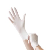 Latex Gloves X-Small 100/Box