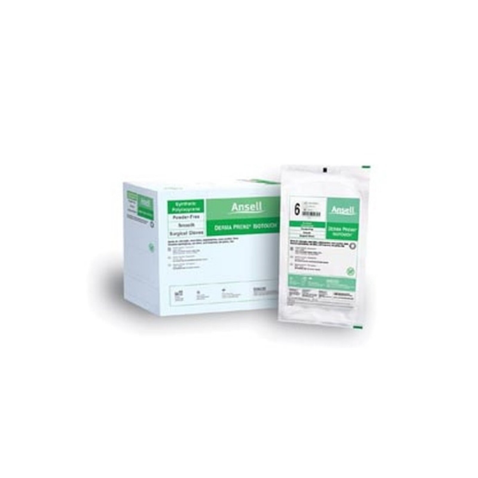 GAMMEX Non-Latex Neoprene Surgical Gloves 7.5 Green 50Pr/Bx thumbnail 3